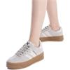XTI WOMENS LACE TRAINER - ICE