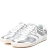 XTI WOMENS LACE TRAINER - SILVER