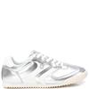 XTI WOMENS LACE TRAINER - SILVER