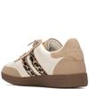 XTI WOMENS LACE TRAINER - BEIGE LEOPARD