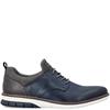 RIEKER MENS LACE CASUAL SHOE - NAVY TABACCO