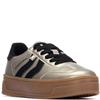XTI WOMENS LACE TRAINER - GOLD