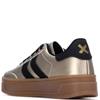 XTI WOMENS LACE TRAINER - GOLD