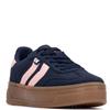 XTI WOMENS LACE TRAINER - NAVY