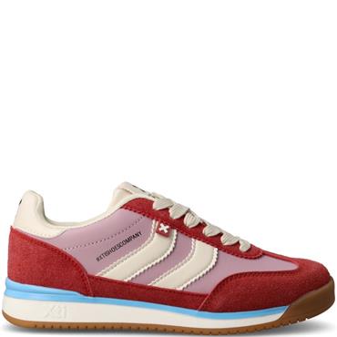XTI WOMENS LACE TRAINER - FUCHSIA