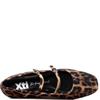 XTI WOMENS FLAT STRAP SHOE - LEOPARD