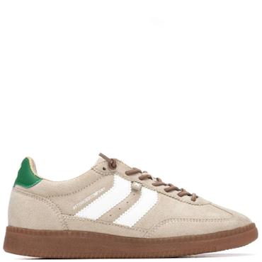 XTI WOMENS LACE TRAINER - BEIGE