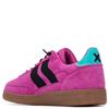 XTI WOMENS LACE TRAINER - FUCHSIA