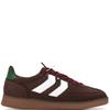 XTI WOMENS LACE TRAINER - MARRON