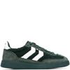 XTI WOMENS LACE TRAINER - GREEN