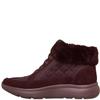 SKECHERS WOMENS ENCORE ANKLE BOOTS - BURGUNDY