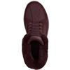 SKECHERS WOMENS ENCORE ANKLE BOOTS - BURGUNDY