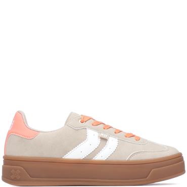 XTI WOMENS LACE TRAINER - ICE
