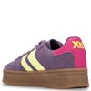 XTI WOMENS LACE TRAINER - LILAC