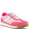 XTI WOMENS LACE TRAINER - FUCHSIA