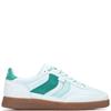 XTI WOMENS LACE TRAINER - AQUA