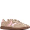 XTI WOMENS LACE TRAINER - BEIGE