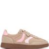 XTI WOMENS LACE TRAINER - BEIGE