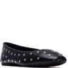 XTI WOMENS FLATS - BLACK