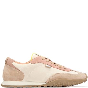 XTI WOMENS LACE TRAINER - BEIGE