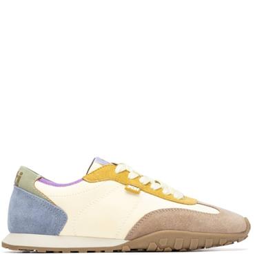 XTI WOMENS LACE TRAINER - YELLOW