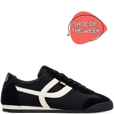 XTI WOMENS LACE TRAINER - BLACK