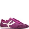 XTI WOMENS LACE TRAINER - PURPLE