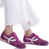 XTI WOMENS LACE TRAINER - PURPLE