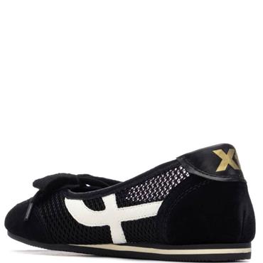 XTI WOMENS FLAT SHOE - BLACK