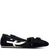 XTI WOMENS FLAT SHOE - BLACK