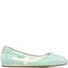 XTI WOMENS FLAT SHOE - AQUA