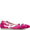 XTI WOMENS FLAT SHOE - FUCHSIA