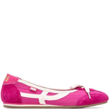 XTI WOMENS FLAT SHOE - FUCHSIA