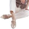 XTI WOMENS FLATS - GOLD