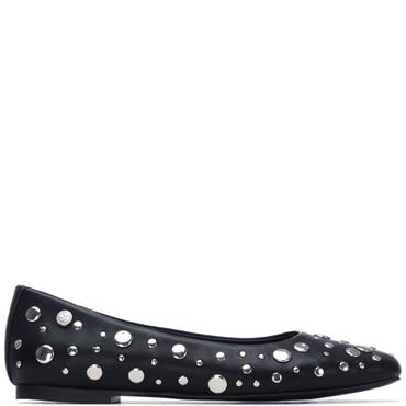 XTI WOMENS FLATS - BLACK
