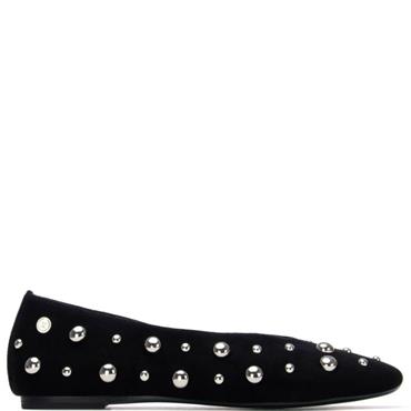 XTI WOMENS FLATS - BLACK