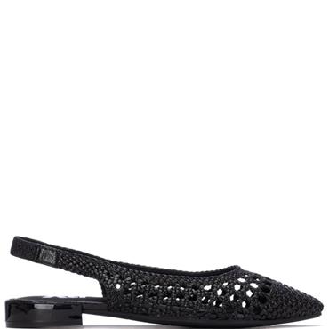 XTI WOMENS FLATS - BLACK