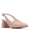 XTI WOMENS LOW HEEL SLING BACK - NUDE