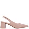 XTI WOMENS LOW HEEL SLING BACK - NUDE