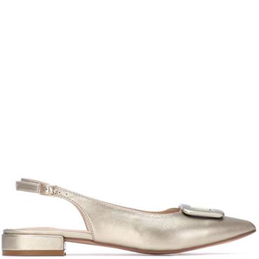 XTI WOMENS FLATS  - GOLD
