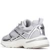 XTI WOMENS LACE TRAINER - SILVER