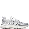 XTI WOMENS LACE TRAINER - SILVER