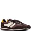 XTI WOMENS LACE TRAINER - BROWN