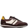 XTI WOMENS LACE TRAINER - BROWN