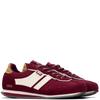 XTI WOMENS LACE TRAINER - BURGUNDY