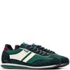 XTI WOMENS LACE TRAINER - GREEN