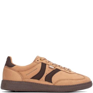 XTI WOMENS LACE TRAINER - BEIGE