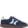 XTI WOMENS LACE TRAINER - NAVY