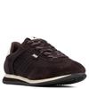 XTI WOMENS LACE TRAINER - BROWN