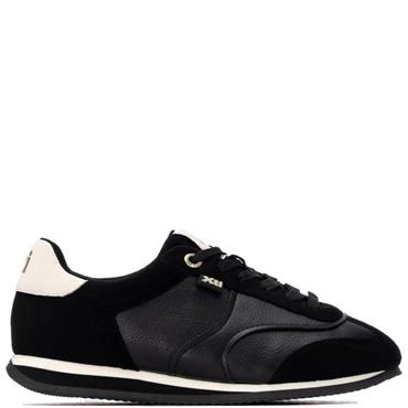 XTI WOMENS PU SHOE - BLACK